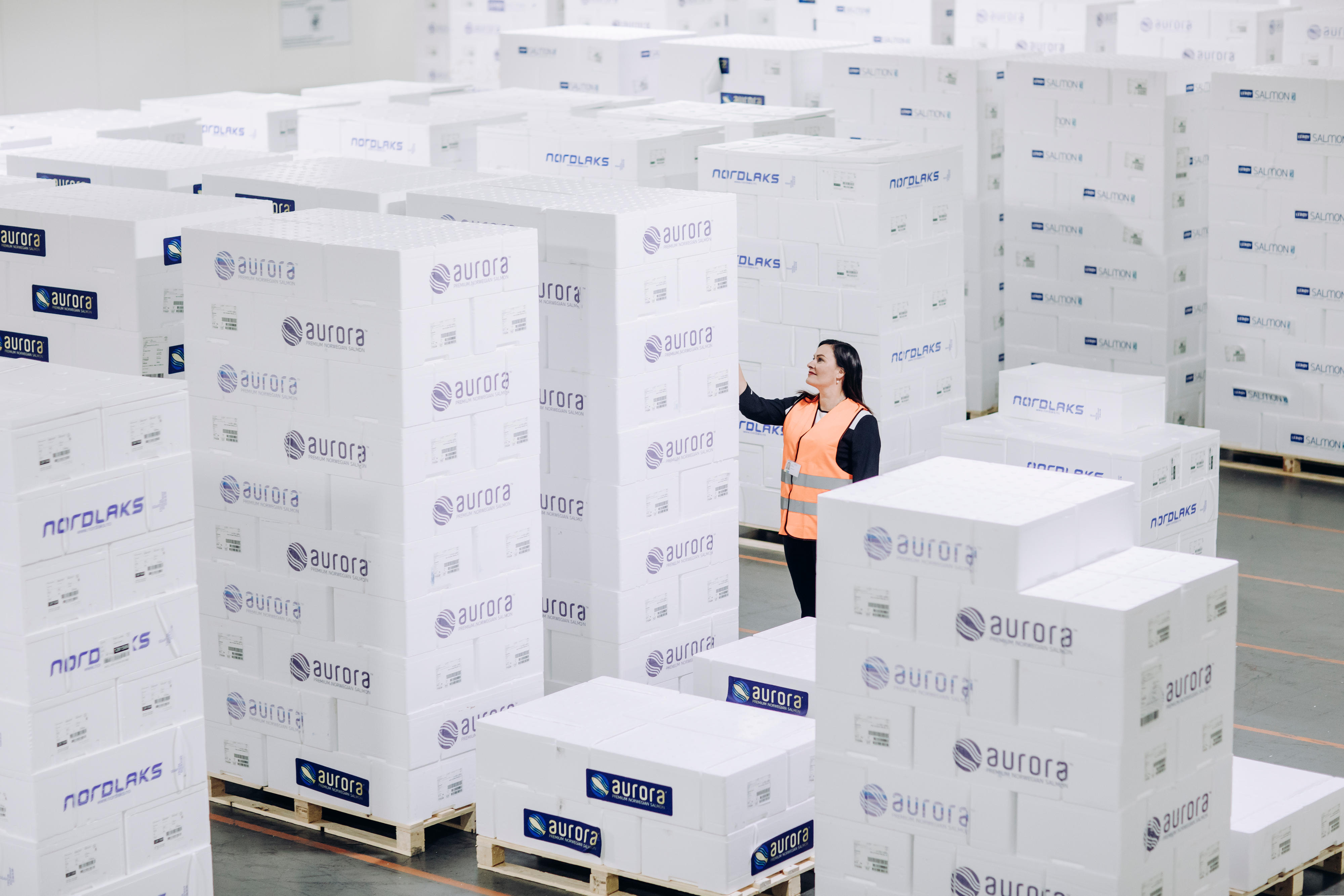 Fast and reliable seafood transportation Finnair Cargo